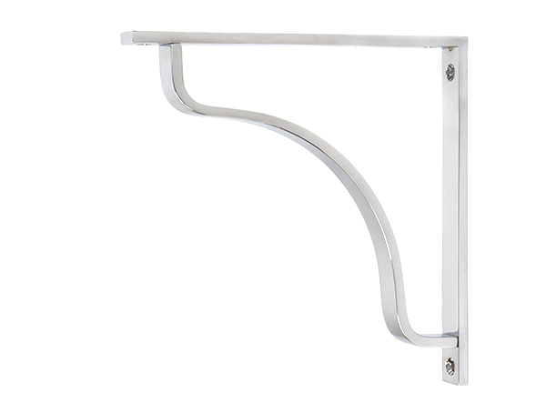 Polished Chrome Abingdon Shelf Bracket (200mm x 200mm) | 51099