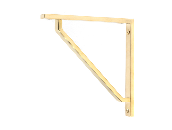 Polished Brass Barton Shelf Bracket (150mm x 150mm) | 51105