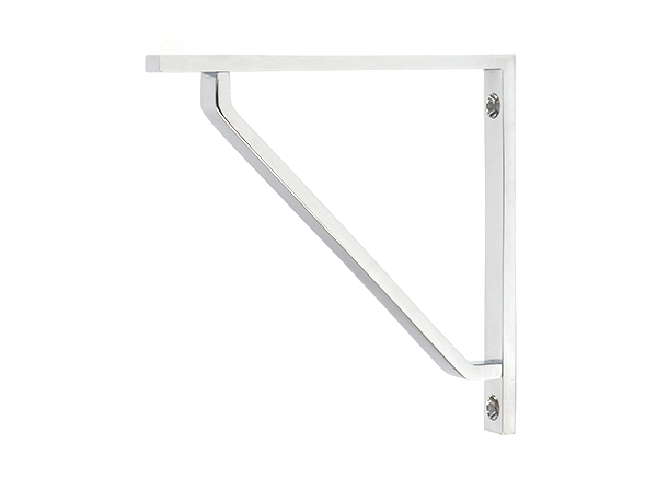 Polished Chrome Barton Shelf Bracket (150mm x 150mm) | 51109