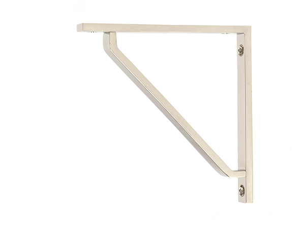 Polished Nickel Barton Shelf Bracket (150mm x 150mm) | 51111