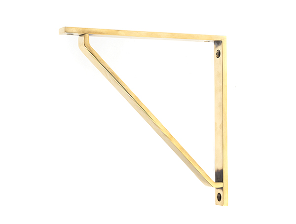 Aged Brass Barton Shelf Bracket (200mm x 200mm) | 51116