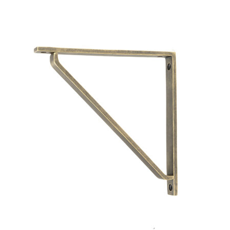 Burnished Brass Barton Shelf Bracket (200mm x 200mm) | 51118