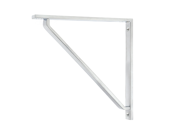 Satin Chrome Barton Shelf Bracket (200mm x 200mm) | 51120