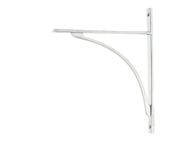 Satin Chrome Apperley Shelf Bracket (314mm x 250mm) | 51140