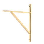 Polished Brass Chalfont Shelf Bracket (260mm x 200mm) | 51145