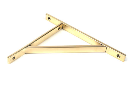 From the Anvil Aged Brass Chalfont Shelf Bracket (260mm x 200mm) - Image 2