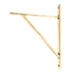 Aged Brass Chalfont Shelf Bracket (314mm x 250mm) | 51156