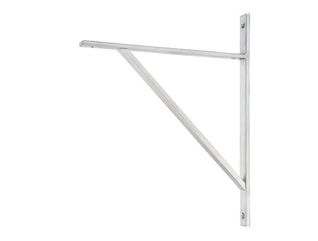 Satin Chrome Chalfont Shelf Bracket (314mm x 250mm) | 51160