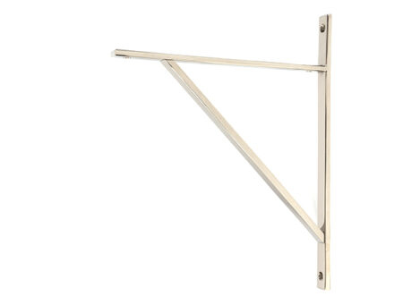 Polished Nickel Chalfont Shelf Bracket (314mm x 250mm) | 51161