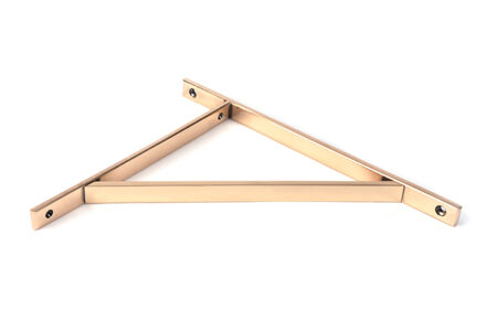 Polished Bronze Chalfont Shelf Bracket (314mm x 250mm) | 51163 - Image 2