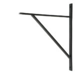 Matt Black Chalfont Shelf Bracket (314mm x 250mm) | 51164