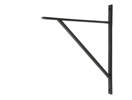 Matt Black Chalfont Shelf Bracket (314mm x 250mm) | 51164