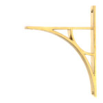 Polished Brass Tyne Shelf Bracket (260mm x 200mm) | 51165