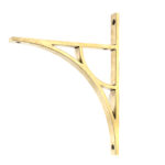 Aged Brass Tyne Shelf Bracket (260mm x 200mm) | 51166