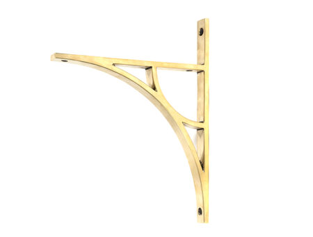 From the Anvil Aged Brass Tyne Shelf Bracket (260mm x 200mm)