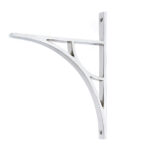 From the Anvil Polished Chrome Tyne Shelf Bracket (260mm x 200mm)