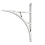 From the Anvil Satin Chrome Tyne Shelf Bracket (260mm x 200mm)