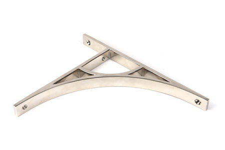From the Anvil Polished Nickel Tyne Shelf Bracket (260mm x 200mm) - Image 2