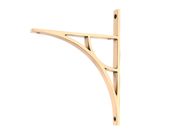 Polished Bronze Tyne Shelf Bracket (260mm x 200mm) | 51173