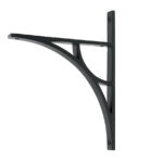 Matt Black Tyne Shelf Bracket (260mm x 200mm) | 51174