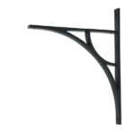 Matt Black Tyne Shelf Bracket (314mm x 250mm) | 51184
