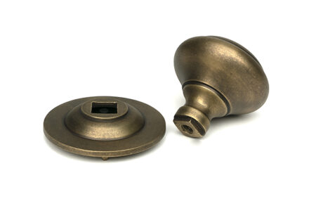 Burnished Brass Round Centre Door Knob | 52162 - Image 3