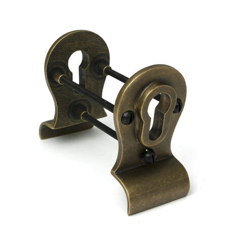 Burnished Brass 50mm Euro Door Pull (Back to Back fixings) | 52164 - Image 2