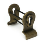 Burnished Brass 50mm Euro Door Pull (Back to Back fixings) | 52164