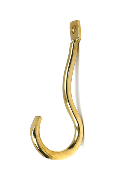 Polished Brass Anchor Coat Hook | 52209