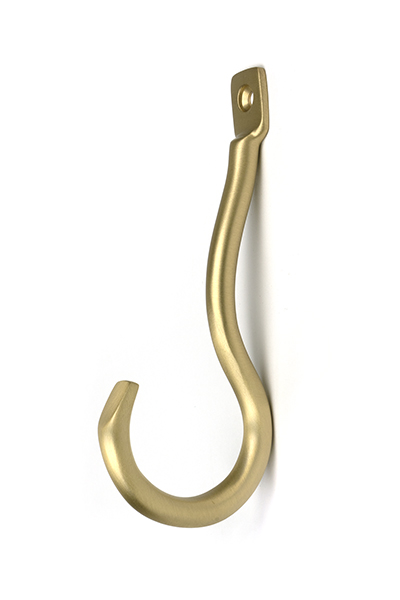 Satin Brass Anchor Coat Hook | 52213