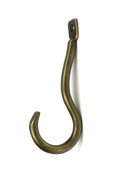 Burnished Brass Anchor Coat Hook | 52214