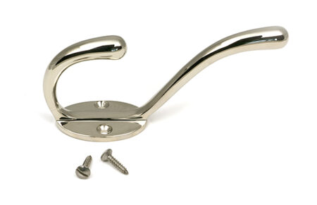 Polished Nickel Newbury Hat & Coat Hook | 52222 - Image 2