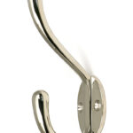 Polished Nickel Newbury Hat & Coat Hook | 52222