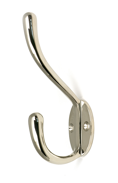 Polished Nickel Newbury Hat & Coat Hook | 52222