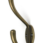 Burnished Brass Newbury Hat & Coat Hook | 52224