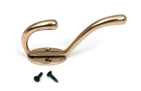 Polished Bronze Newbury Hat & Coat Hook | 52226 - Image 2