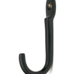 Matt Black Traditional Coat Hook | 52227