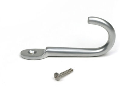 Satin Chrome Traditional Coat Hook | 52231 - Image 2