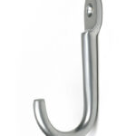Satin Chrome Traditional Coat Hook | 52231
