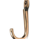 Polished Bronze Traditional Coat Hook | 52236