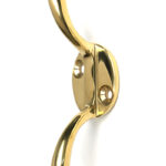 Polished Brass Newbury Cleat Hook | 52249