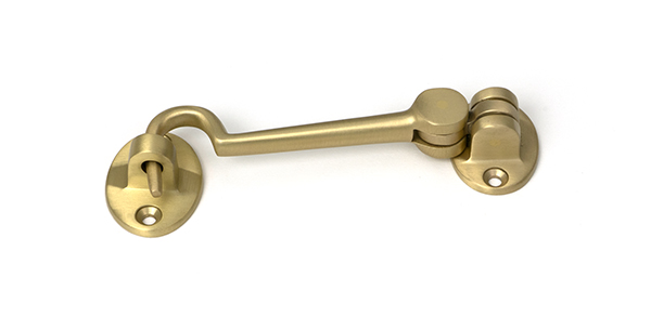 Satin Brass 4" Cabin Hook | 52262