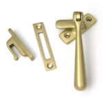 Satin Brass Locking Newbury Fastener | 52314