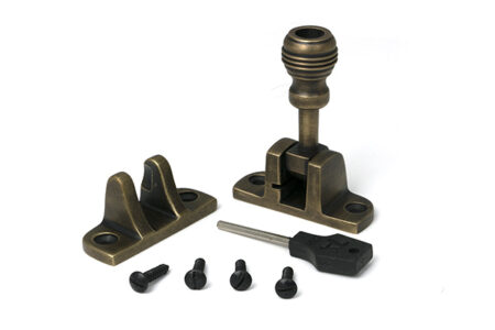 Burnished Brass Prestbury Brighton Fastener (Radiused) | 52342 - Image 3