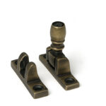 Burnished Brass Mushroom Brighton Fastener - Narrow (Square) | 52352