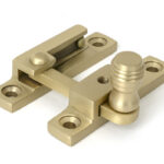 Satin Brass Prestbury Quadrant Fastener - Narrow | 52362