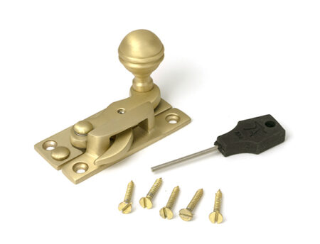 Satin Brass Prestbury Sash Hook Fastener | 52368 - Image 3