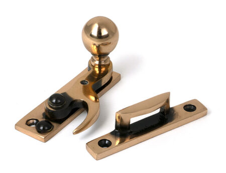 From the Anvil Polished Bronze Sash Hook Fastener