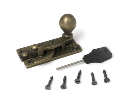 From the Anvil Burnished Brass Sash Hook Fastener - Image 3