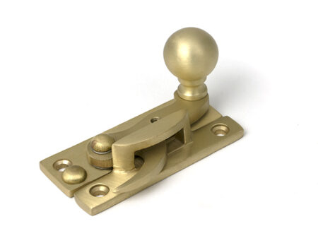 Satin Brass Sash Hook Fastener | 52377 - Image 2